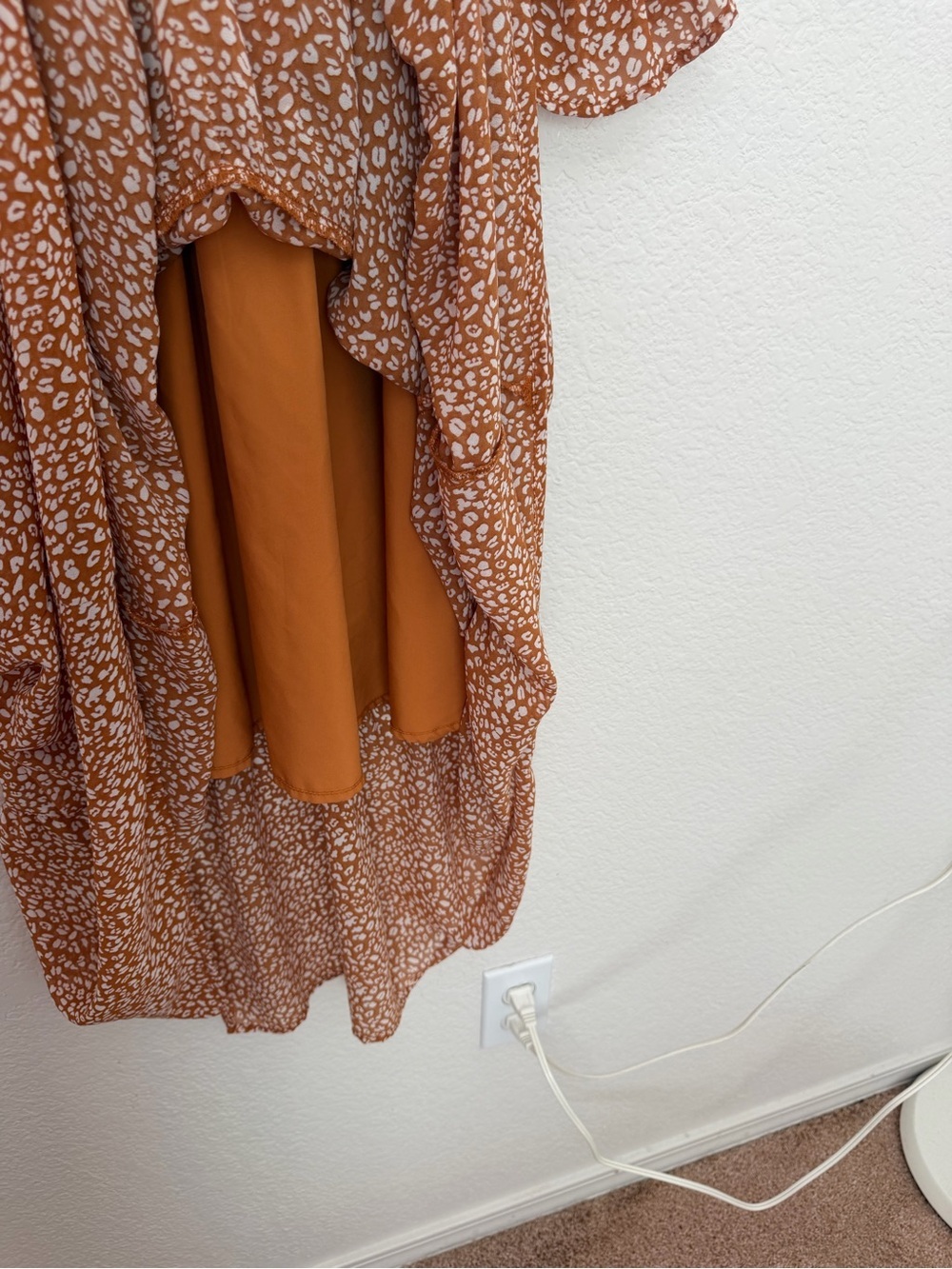 Fashion Small Rust Brown  Maxi Dress (Size S) - Picture 4 of 13